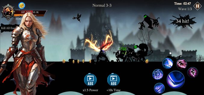Shadow Slayer: The Last Warrior 1.23. Скриншот 7
