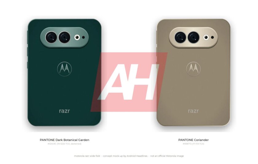 Motorola работает над новой широкой раскладушкой: вот как она может выглядеть