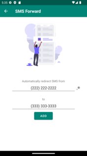 SMS Forward 1.7.3. Скриншот 1