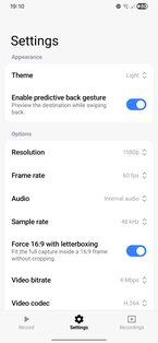 Open Recorder 1.0.1. Скриншот 2