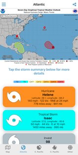 Tropical Hurricane Tracker 5.1.13. Скриншот 1