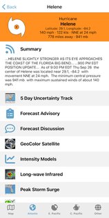 Tropical Hurricane Tracker 5.1.13. Скриншот 6