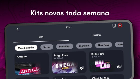 Funk Brasil: DJ MPC drum pads 8.36.2. Скриншот 3