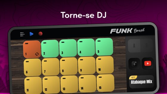 Funk Brasil: DJ MPC drum pads 8.36.2. Скриншот 14