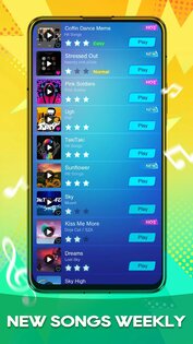 Piano Heart: Pop Music Tiles 1.0.33. Скриншот 3