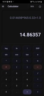 Calculator 1.1.0. Скриншот 1