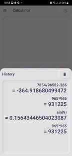 Calculator 1.1.0. Скриншот 6