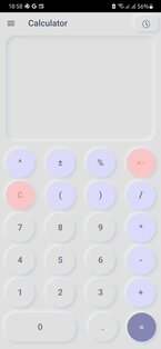 Calculator 1.1.0. Скриншот 8