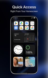 Launcher OS 27: Liquid Glass 1.2.8. Скриншот 14