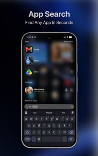 Launcher OS 27: Liquid Glass 1.2.7. Скриншот 15