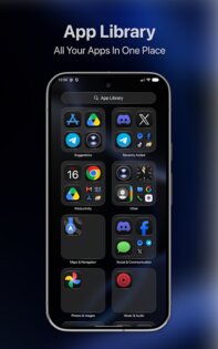 Launcher OS 27: Liquid Glass 1.2.7. Скриншот 16