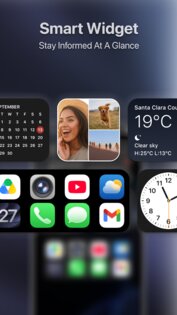 Launcher OS 27: Liquid Glass 1.2.7. Скриншот 19