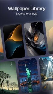 Launcher OS 27: Liquid Glass 1.2.7. Скриншот 20