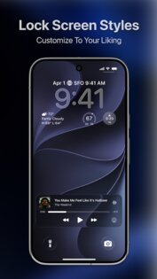 Launcher OS 27: Liquid Glass 1.2.7. Скриншот 22