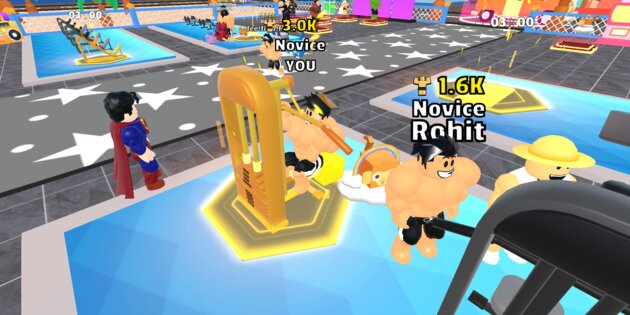 Gym Idle Simulator Star 0.9. Скриншот 1