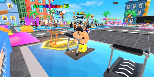 Gym Idle Simulator Star 0.9. Скриншот 2