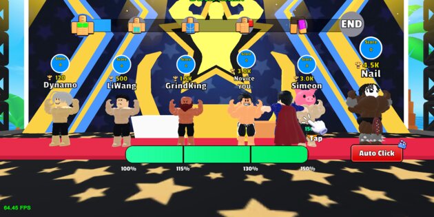 Gym Idle Simulator Star 0.9. Скриншот 3