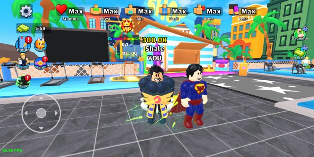 Gym Idle Simulator Star 0.7. Скриншот 5