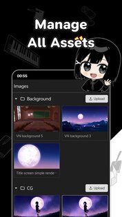 RouteVN Creator 1.18.2. Скриншот 1