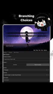 RouteVN Creator 1.18.2. Скриншот 9