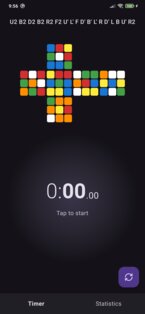 CubeTimer 1.0.5. Скриншот 2