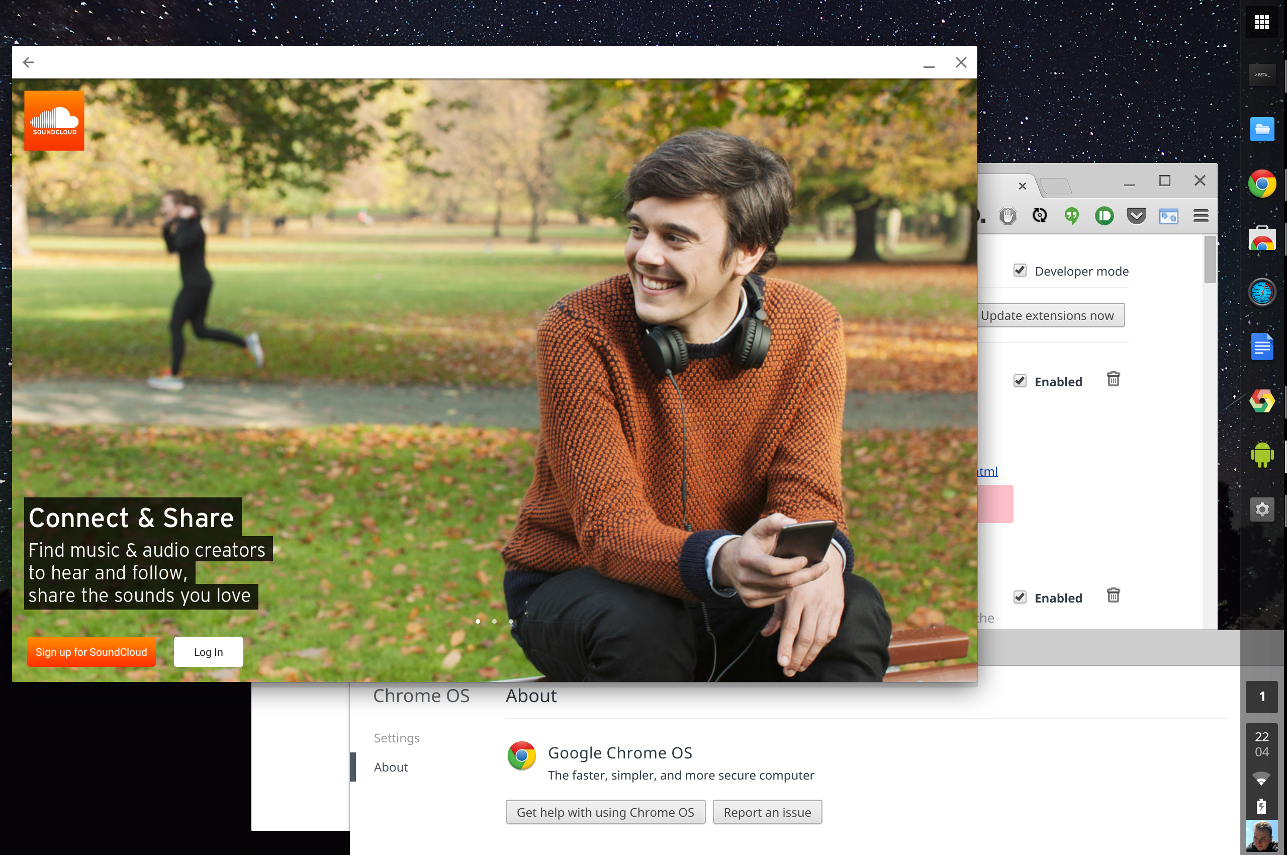 Энтузиаст разработал утилиту для запуска Android-приложений на Chrome OS