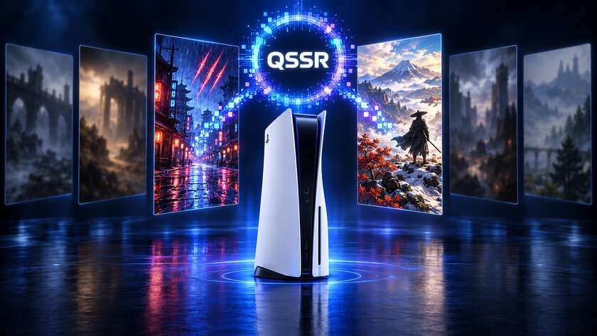 Обычная PS5 получила ИИ-апскейлер QSSR, но не для всех игр