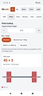 liftmath 2.6.0. Скриншот 2