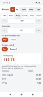 liftmath 2.6.0. Скриншот 4