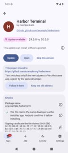 Tern 0.4.0. Скриншот 2