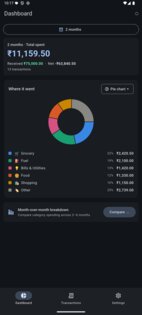 TU Expense Tracker 2.5.10. Скриншот 3