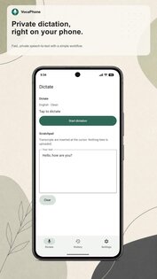 VocaPhone 0.2.5. Скриншот 1