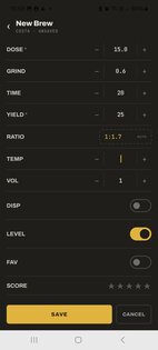 Coffee Log 1.1.0. Скриншот 4