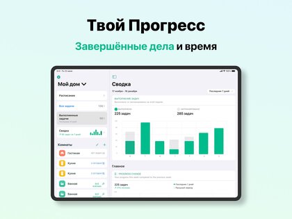 Уборка дома: план и график 4.0.8. Скриншот 13
