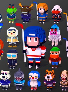Blocky Hockey 2.7_613. Скриншот 14