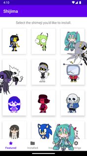 Shijima – Shimeji для Android 1.1.5. Скриншот 5
