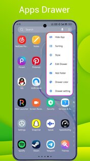 One S26 Launcher 5.3. Скриншот 5