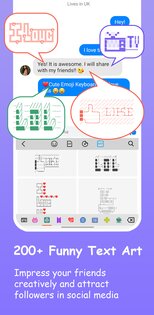 Emoji Keyboard: Theme, Fonts 3.10.18. Скриншот 3