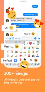 Emoji Keyboard: Theme, Fonts 3.10.18. Скриншот 4