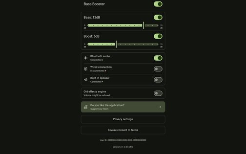 Bass Booster 3.1.0. Скриншот 7