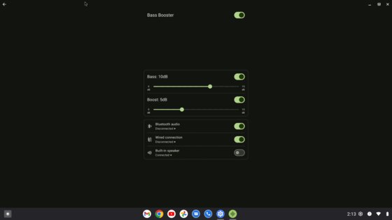 Bass Booster 3.1.0. Скриншот 12
