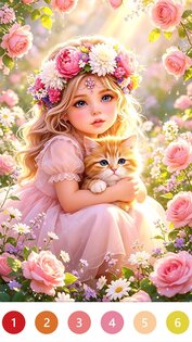Blossom Color By Number 1.0.9. Скриншот 2
