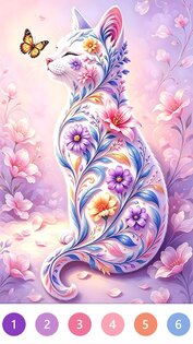 Blossom Color By Number 1.0.9. Скриншот 5