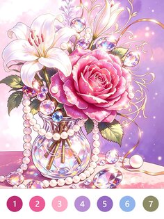 Blossom Color By Number 1.0.9. Скриншот 9
