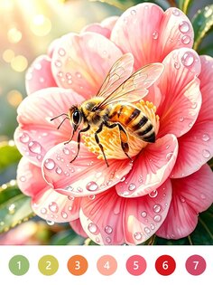 Blossom Color By Number 1.0.9. Скриншот 11