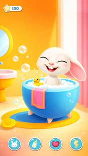 Bu Кролик Игра питомцы уход 5.7. Скриншот 2