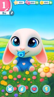 Bu Кролик Игра питомцы уход 5.7. Скриншот 8