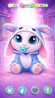 Bu Кролик Игра питомцы уход 5.7. Скриншот 18