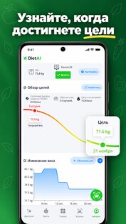 DietAI – Счетчик калорий и диета 2.0.0. Скриншот 3