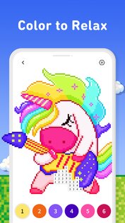 Pop Pixel – раскраска по номерам 1.3.5. Скриншот 1